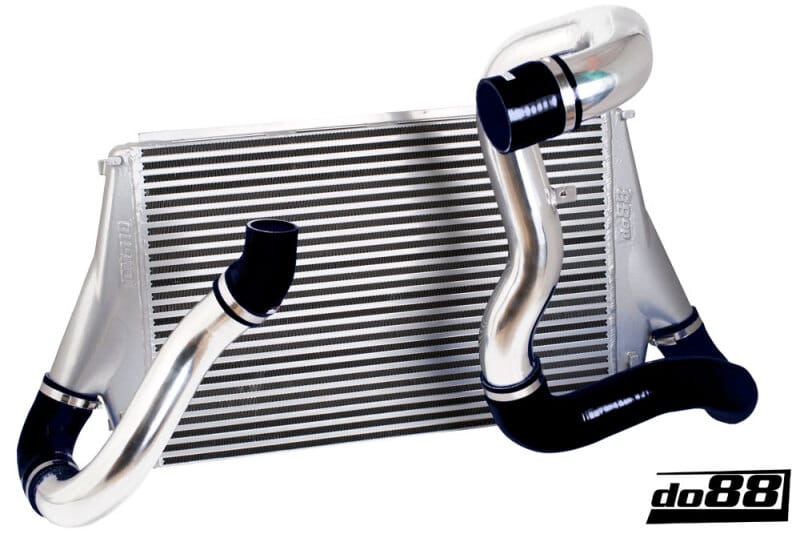 do88 — do88 06-11 SAAB 9-3 2.8T V6 Aero/Turbo X (B285) BigPack Intercooler Kit w/Black Hoses