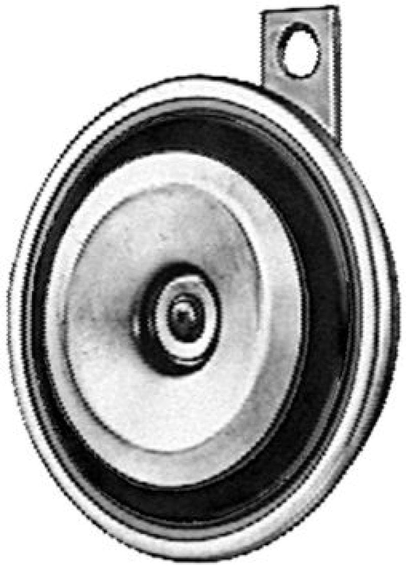 Hella — Hella Universal High-Tone Disc Horn 12V 400Hz (002952013 = 002952011)
OE Replacement Horn