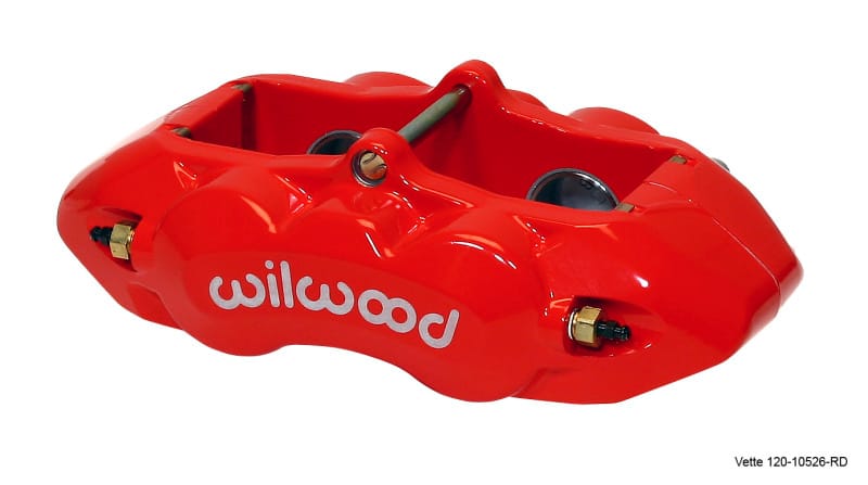 Wilwood — Wilwood Caliper-D8-4 Rear Red 1.38in Pistons 1.25in Disc
BRAKE CALIPER