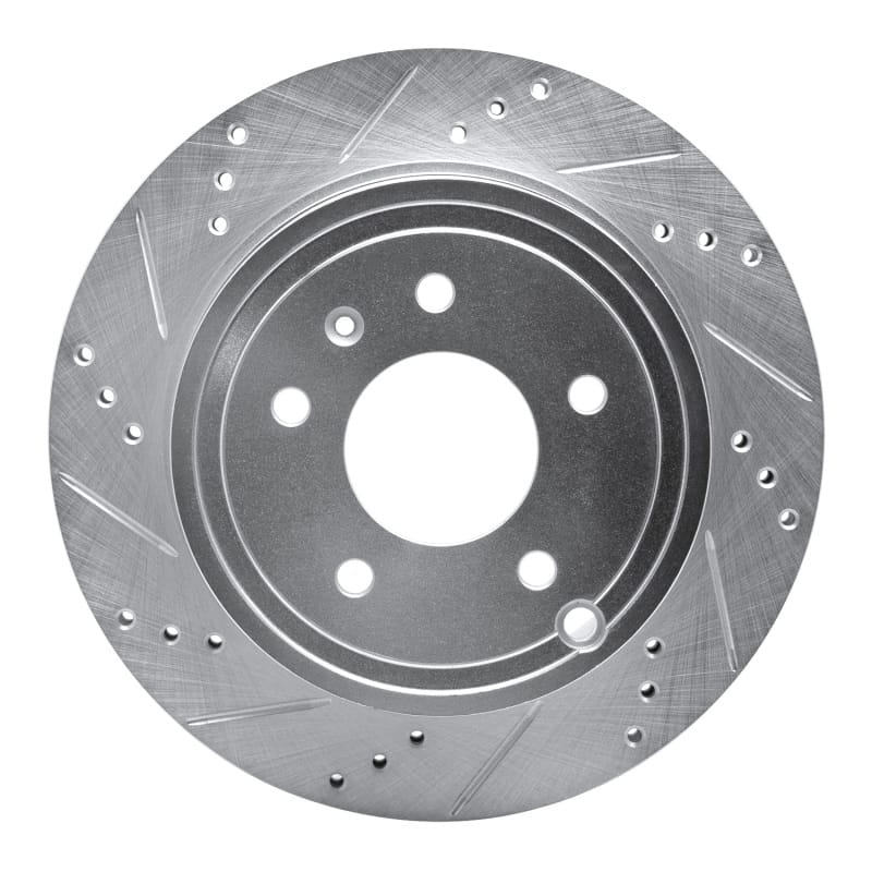 R1 Concepts — R1 07-15 Chevrolet CAPTIVA Rear Left Drilled & Slotted Silver Brake Rotor
R1 Brake Rotor Drill