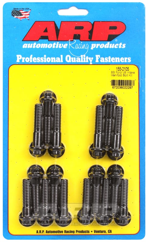 ARP — ARP BB Ford V8 12pt Intake Manifold Bolt Kit