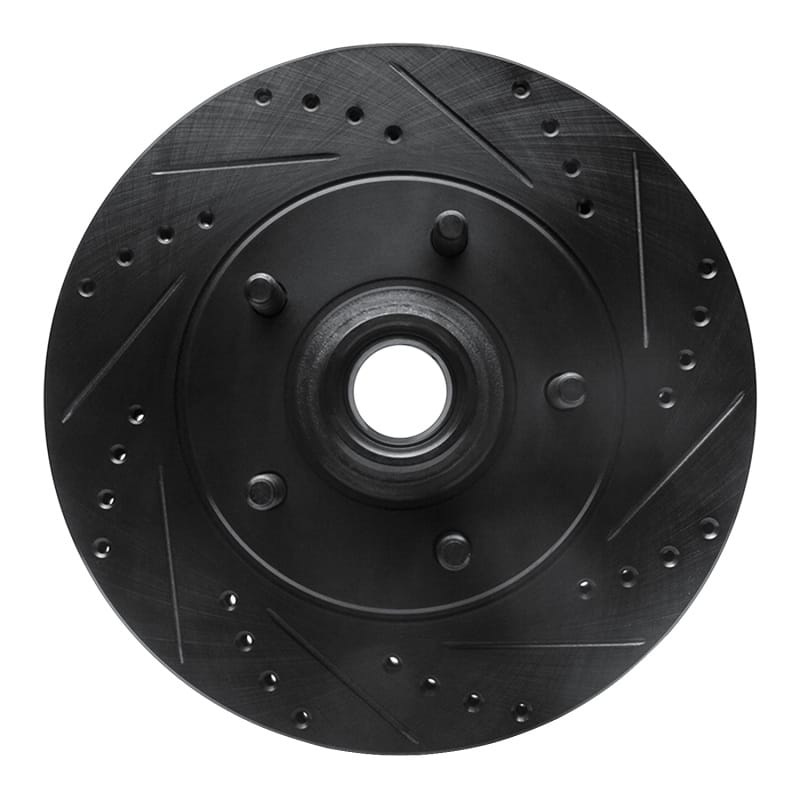 R1 Concepts — R1 00-04 Ford F-150 RWD Front Right Drilled & Slotted Black Brake Rotor
R1 Brake Rotor Drill