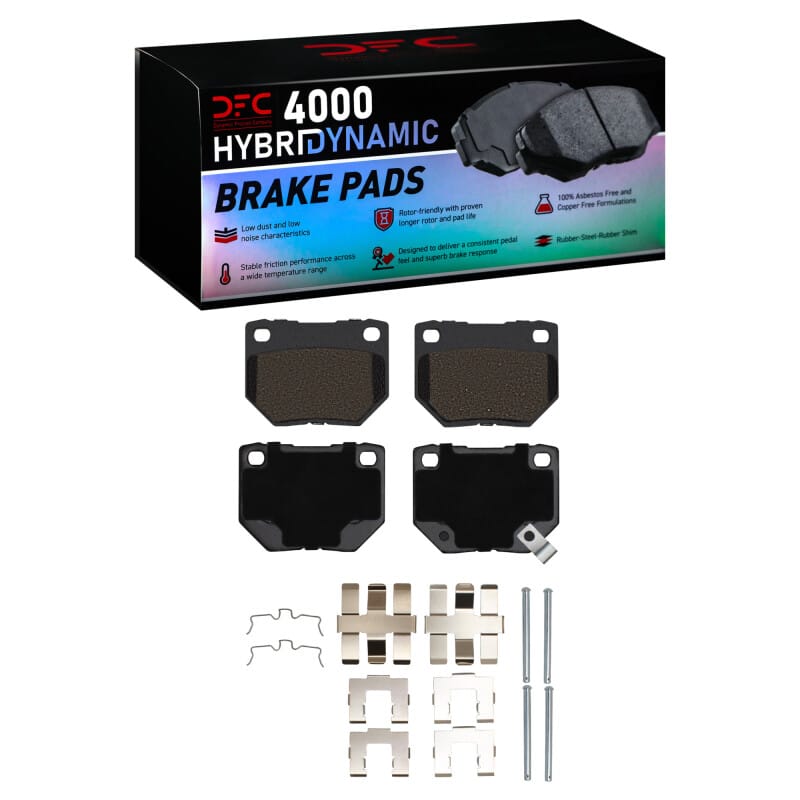 DFC — DFC 06-07 Subaru Impreza Rear 4000 HybriDynamic Brake Pads and Hardware Kit
DFC Brake Pad Set