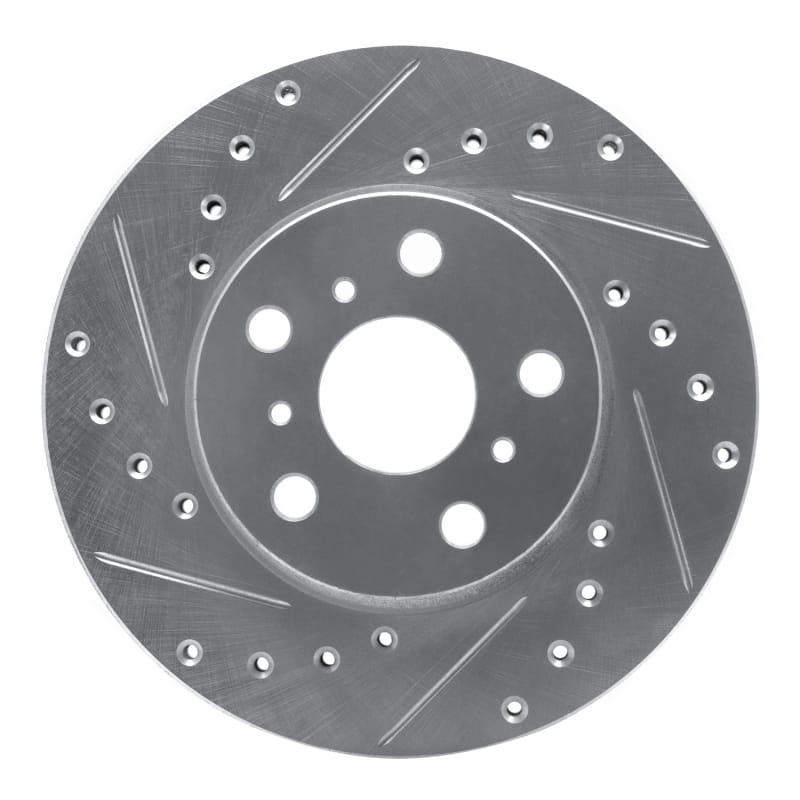 R1 Concepts — R1 87-87 Toyota Camry Front Left Drilled & Slotted Silver Brake Rotor
R1 Brake Rotor Drill