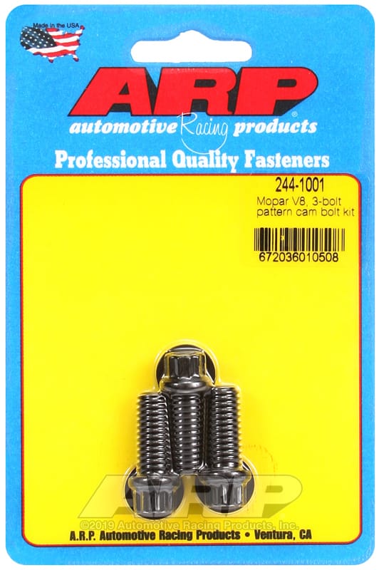ARP — ARP Mopar V8 3-Bolt Pattern Cam Bolt Kit
