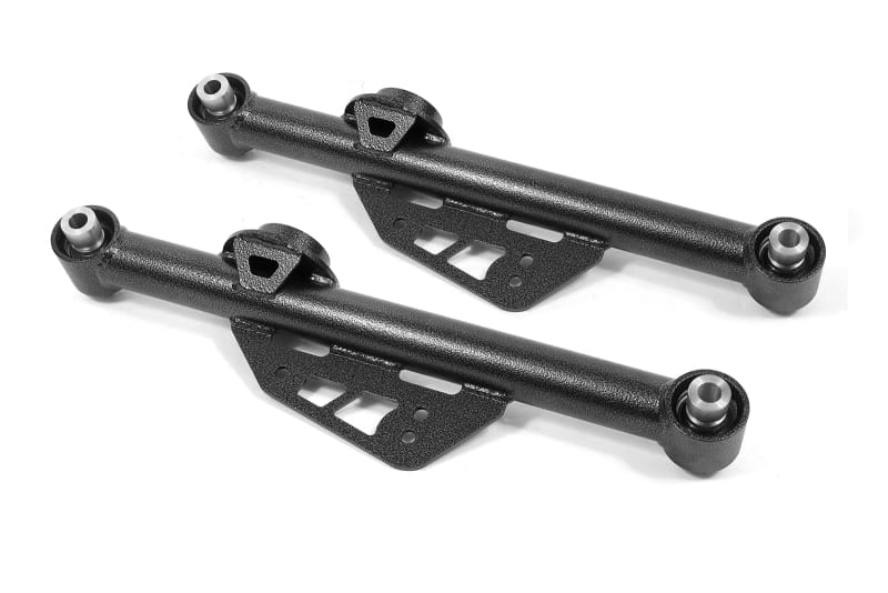 BMR Suspension — BMR 99-04 Mustang Non-Adj. Lower Control Arms w/ Spherical Bearings - Black Hammertone