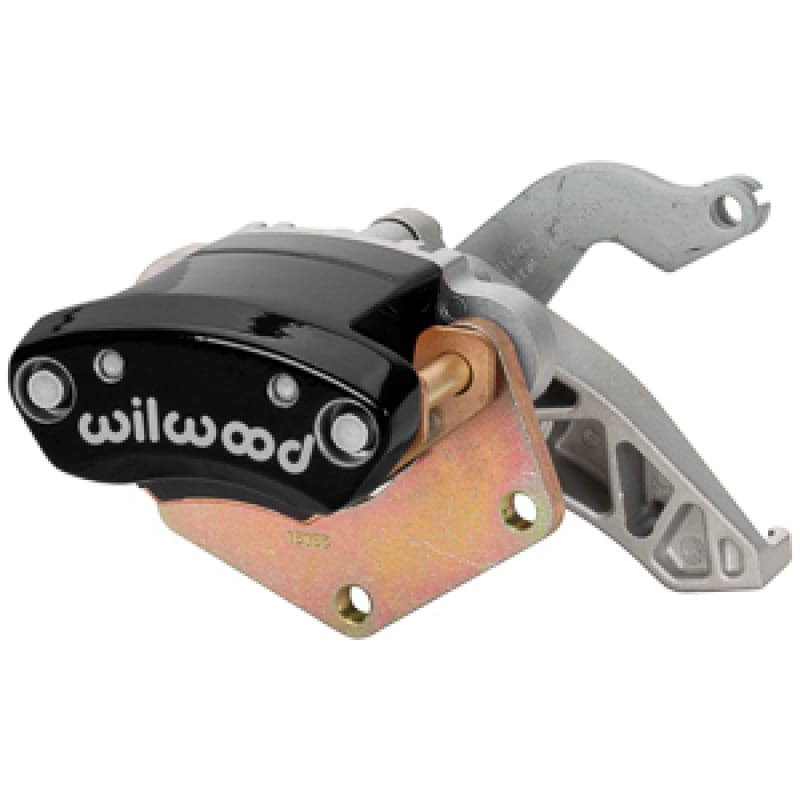 Wilwood — Wilwood RH MC4 Mechanical Parking Brake Caliper - 2.00in Bracket - 1.10in Disc - Black