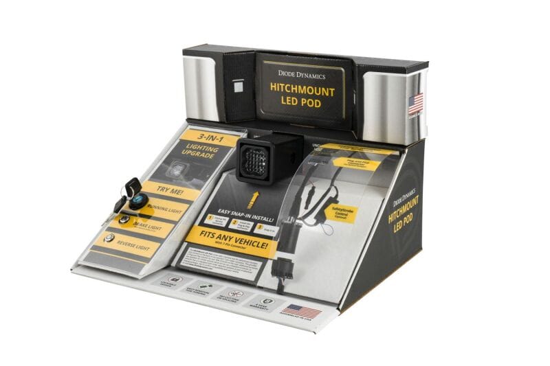 Diode Dynamics — Diode Dynamics Stage Series Hitch Mount POP Countertop Display