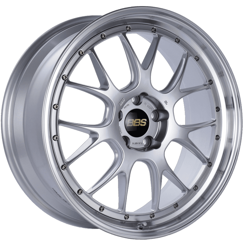 BBS — BBS LM-R 21x9 5x120 ET32 Diamond Silver Center Diamond Cut Lip Wheel -82mm PFS/Clip Required