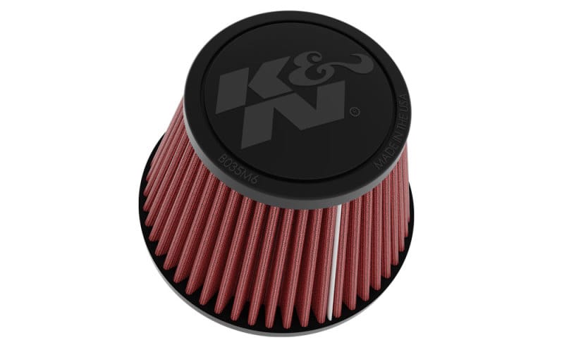 K&N Engineering — K&N Universal Clamp-on Air Filter 2in Flange ID 5-3/16in Base 3-1/2in Top 3-11/16in Height w/ Vent
Clamp-on Air Filter