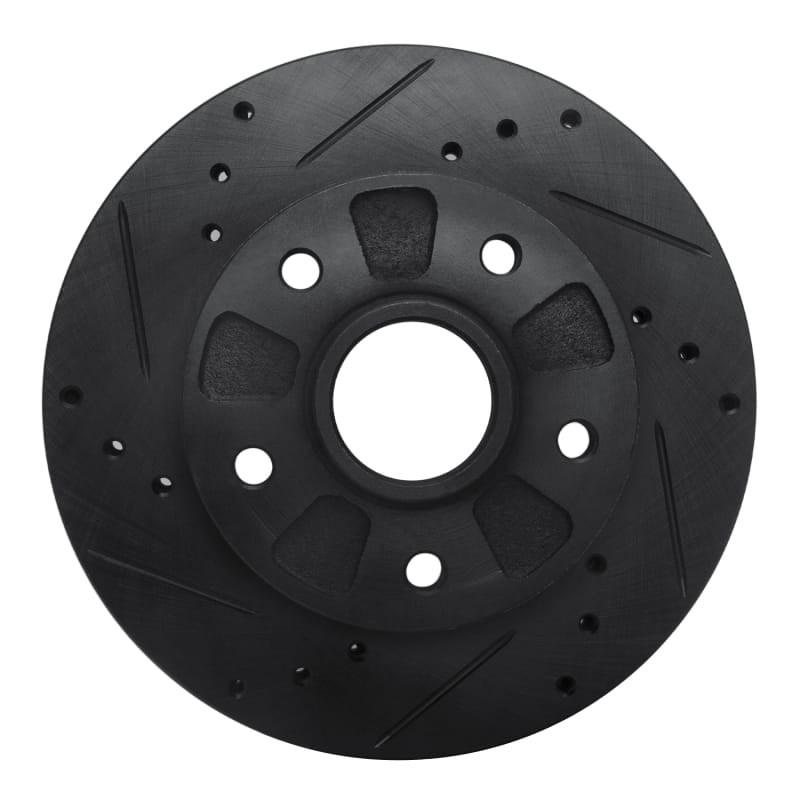 R1 Concepts — R1 88-91 Mazda 929 Front Left Drilled & Slotted Black Brake Rotor
R1 Brake Rotor Drill