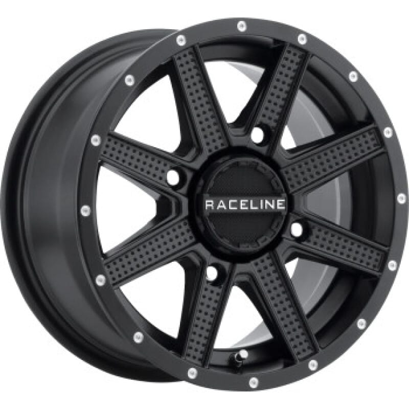 Raceline — Raceline A92B Hostage 12x7in / 4x110 BP / -47mm Offset / 83.8mm Bore - Satin Black Wheel