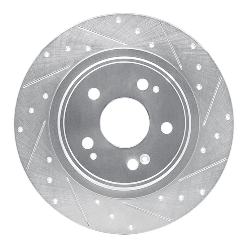 R1 Concepts — R1 17-20 Acura MDX Rear Right Drilled & Slotted Silver Brake Rotor
R1 Brake Rotor Drill