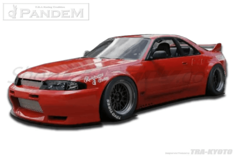 GReddy — GReddy Pandem 95-98 Nissan Skyline GT-R R33 Full Wide-Body Aero Kit