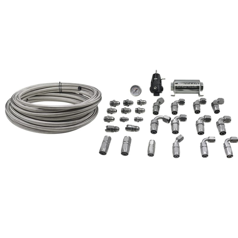 DeatschWerks — DeatschWerks 2006+ Hemi X2 Series Pump Module -8AN Feed w/ -6AN Return CPE Plumbing Kit
Modules