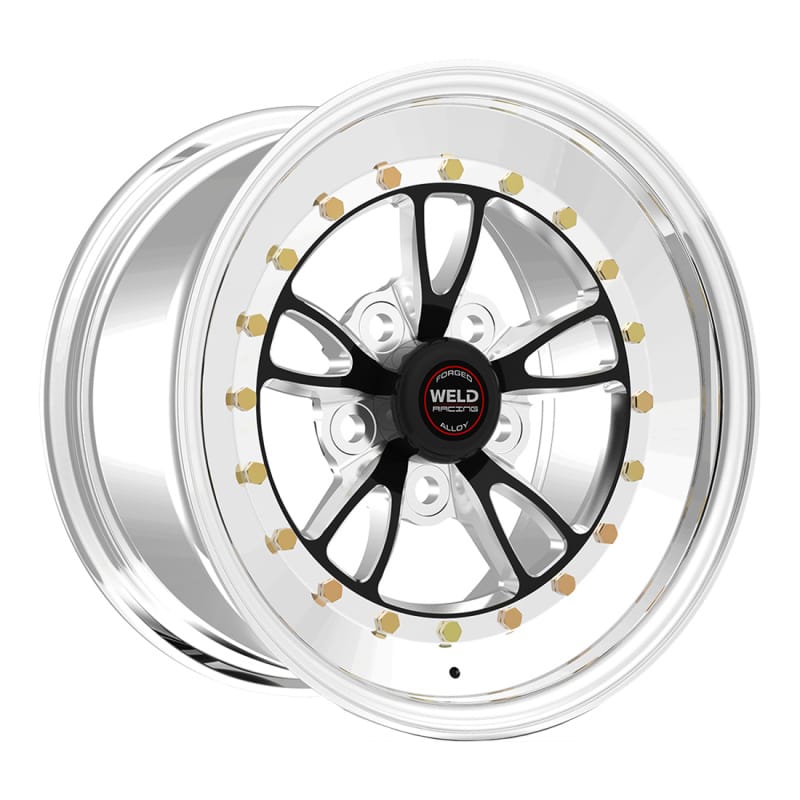 Weld — Weld Full Throttle 15x7 / 5x4.5 BP / 3.5in. BS Black Wheel - Polished Non Beadlock
15X7'' Full Throttle