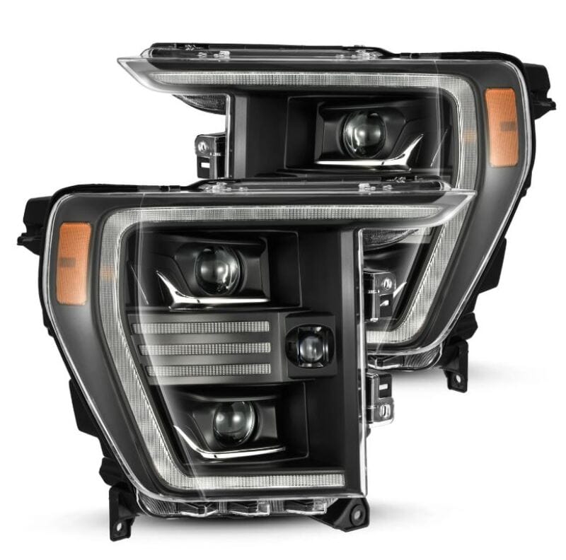 AlphaRex — AlphaRex 21-22 Ford F150 PRO-Series Projector headlights Black w/Activ Light/Seq Signal
Projector Headlights
