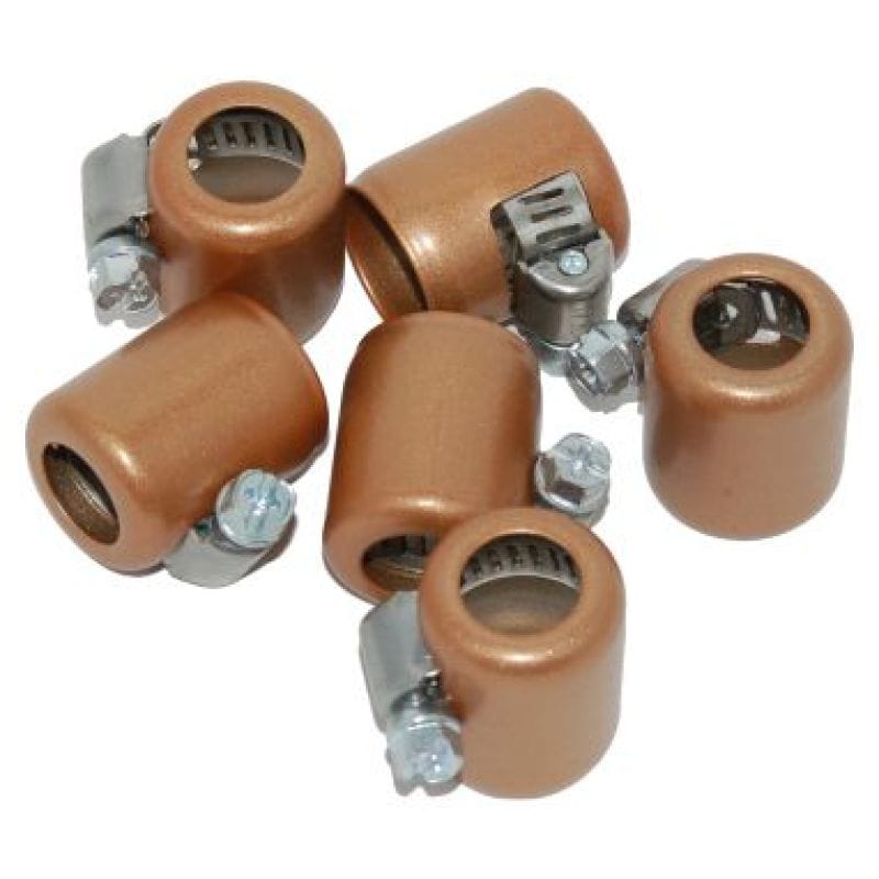 NAMZ — NAMZ Fuel Line Hose Clamps 1/4-5/16in. ID Copper (6 Pack)
