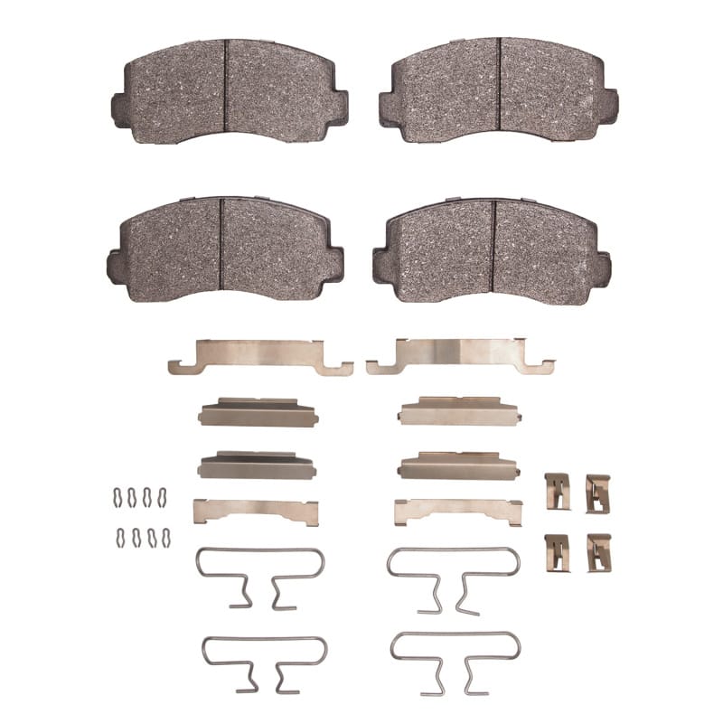 DFC — DFC 79-87 Dodge Ram 50 Front 5000 Advanced Semi Metallic Brake Pads and Hardware Kit
DFC Brake Pad Set