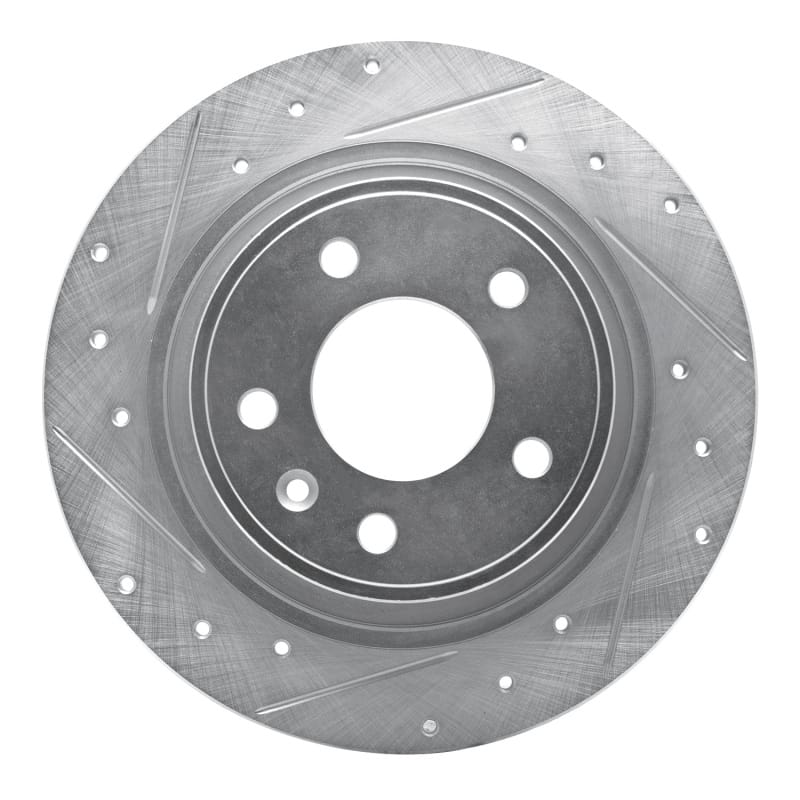 R1 Concepts — R1 11-19 Buick CASCADA Rear Left Drilled & Slotted Silver Brake Rotor
R1 Brake Rotor Drill