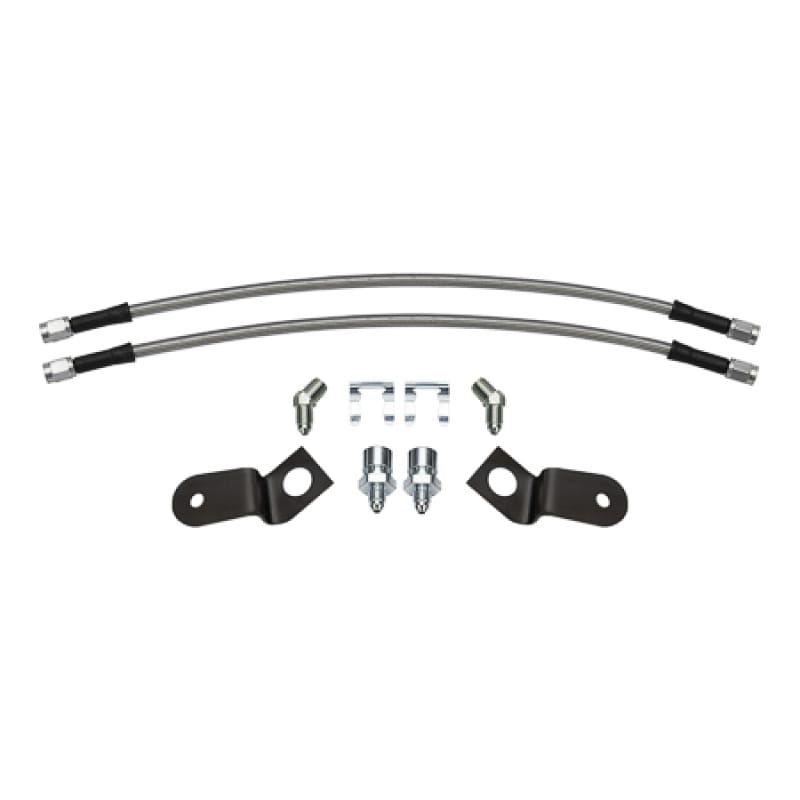 Wilwood — Wilwood 13-18 RAM 1500 4WD Braided Stainless Steel Flexline Hose Kit