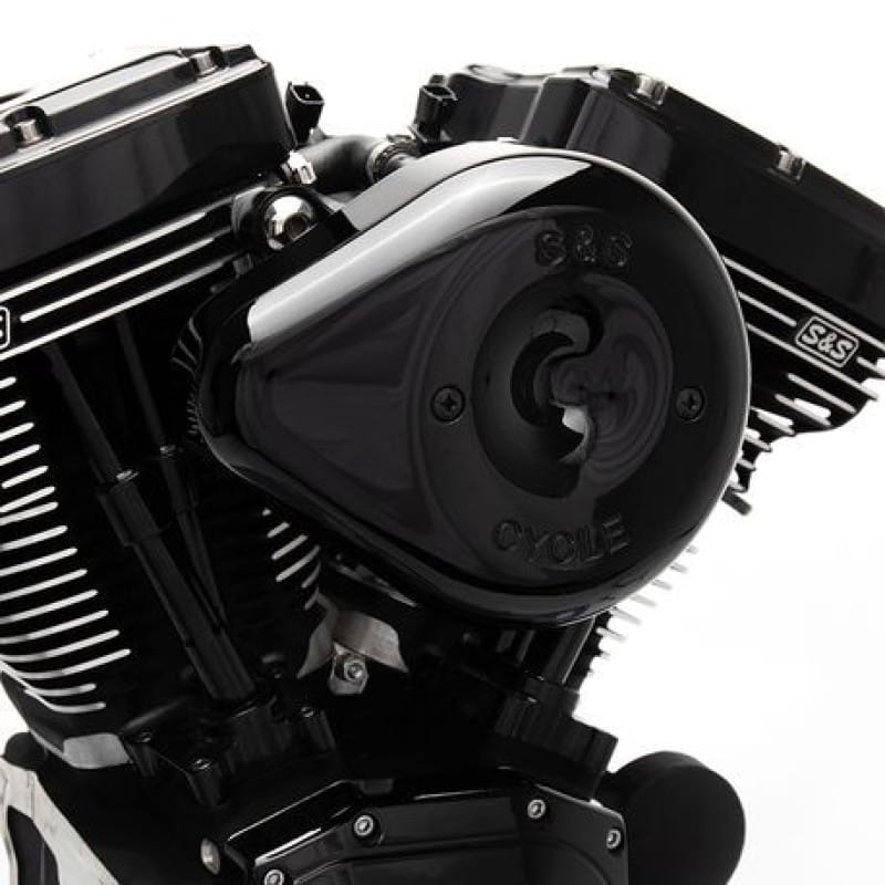 S&S Cycle — S&S Cycle 2007+ XL Sportster Models w/ Stock EFI Stealth Air Cleaner Kit w/ Black Teardrop Cover