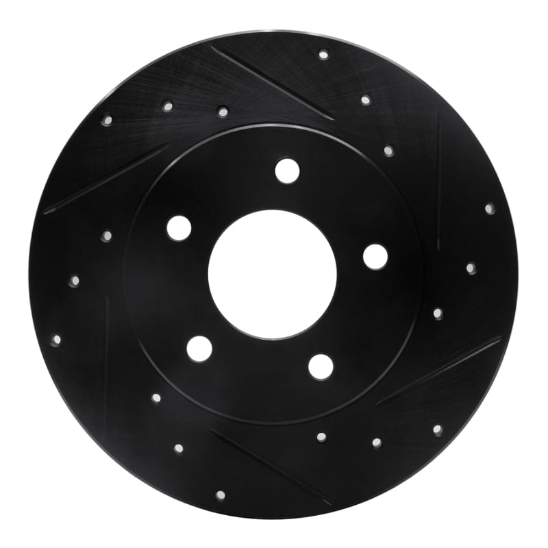 R1 Concepts — R1 92-05 Buick Park Avenue Rear Right Drilled & Slotted Black Brake Rotor
R1 Brake Rotor Drill
