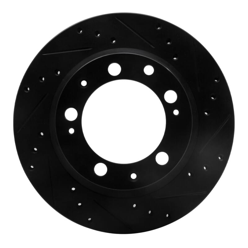 R1 Concepts — R1 77-88 Porsche 924 Rear Right Drilled & Slotted Black Brake Rotor
R1 Brake Rotor Drill