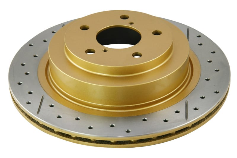 DBA — DBA 06-07 WRX / 05-08 LGT Rear Drilled & Slotted Street Series Rotor
X Street Series
Brake Rotor