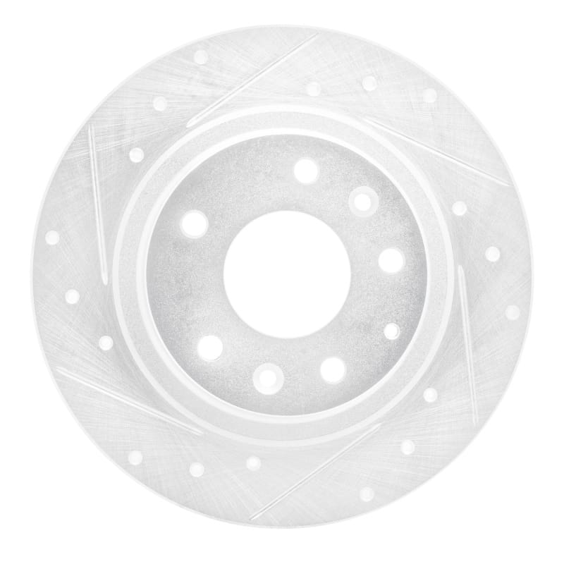 R1 Concepts — R1 16-18 Mazda CX-3 Rear Left Drilled & Slotted Silver Brake Rotor
R1 Brake Rotor Drill
