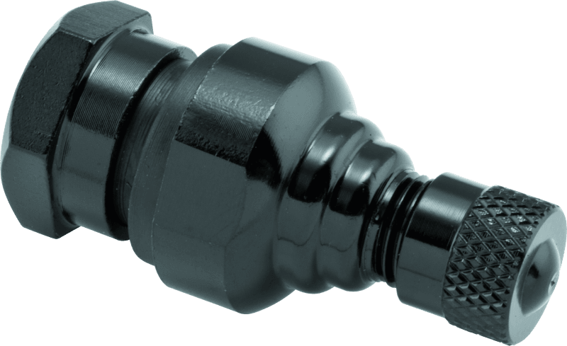 BikeMaster — BikeMaster Valve Stem Aluminum 11.3mm Pair - Black