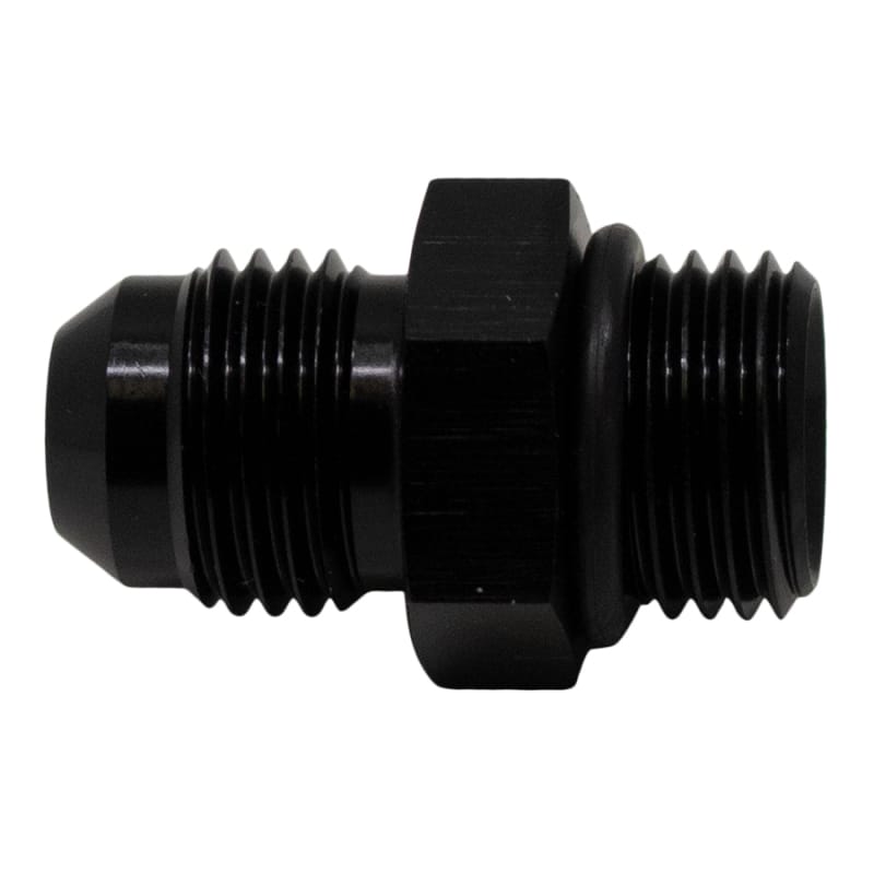 DeatschWerks — DeatschWerks 6AN ORB Male to 6AN Male Flare Adapter (Incl O-Ring) - Anodized Matte Black
Lines & Fittings