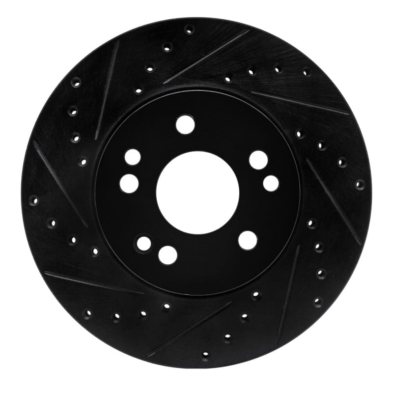 R1 Concepts — R1 90-95 Mercedes-Benz E320 Front Left Drilled & Slotted Black Brake Rotor
R1 Brake Rotor Drill