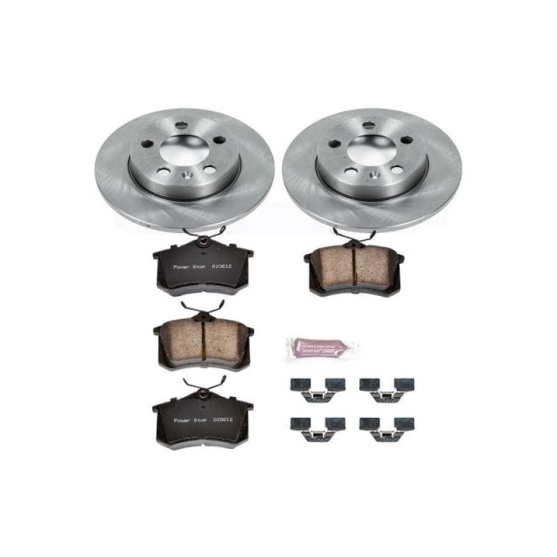 PowerStop — Power Stop 00-06 Audi TT Quattro Rear Autospecialty Brake Kit