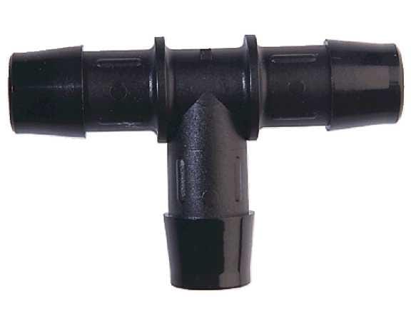 Gates — Gates 3/4in (19mm) Tee Hose Connector (Plastic)