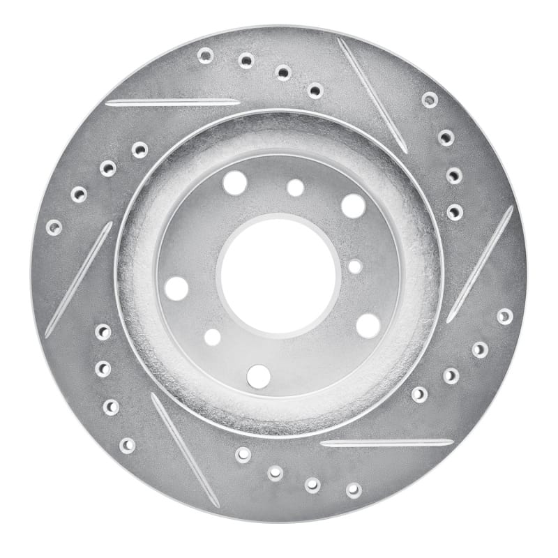 R1 Concepts — R1 88-92 Ford Probe Front Left Drilled & Slotted Silver Brake Rotor
R1 Brake Rotor Drill