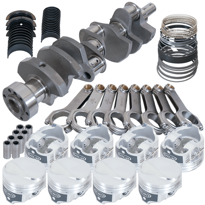 Eagle — Eagle Chevy 454 4.000in Crank 6.135in H-Beam 18cc Closed Chamber 4.320in Pistons Rotating Assembly
Competition Assembly