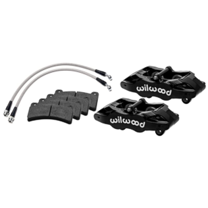 Wilwood — Wilwood 05-13 Corvette C6 Base Models DPC56 Rear Caliper Kit - Black