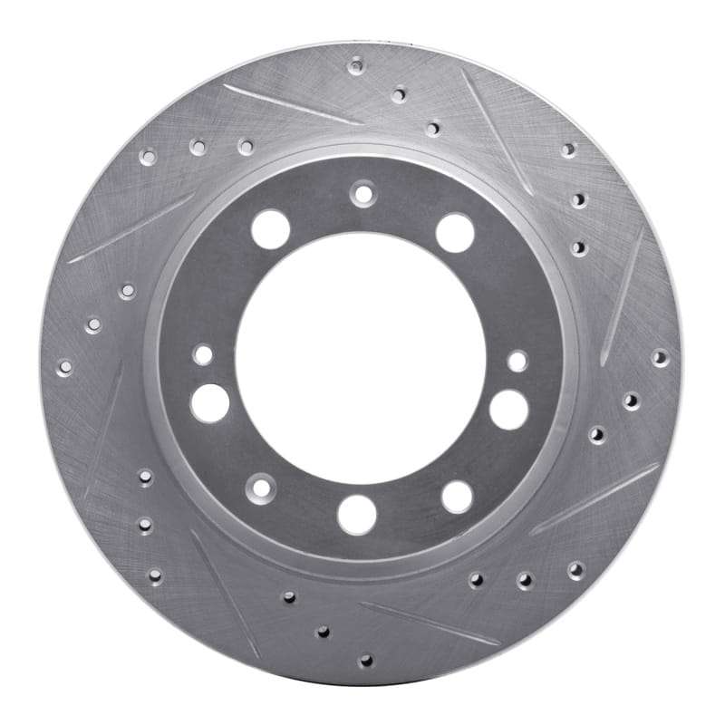 R1 Concepts — R1 87-89 Porsche 944 Except Turbo Rear Right Drilled & Slotted Silver Brake Rotor
R1 Brake Rotor Drill