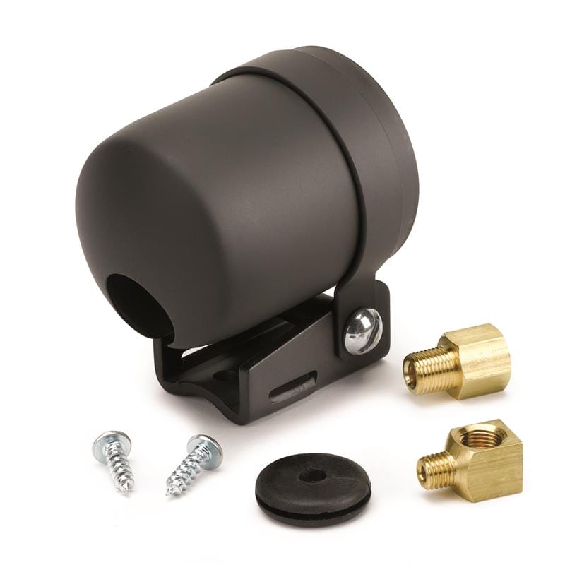 AutoMeter — GAUGE MOUNT, 2 1/16", PEDESTAL W/ BLACK CUP
