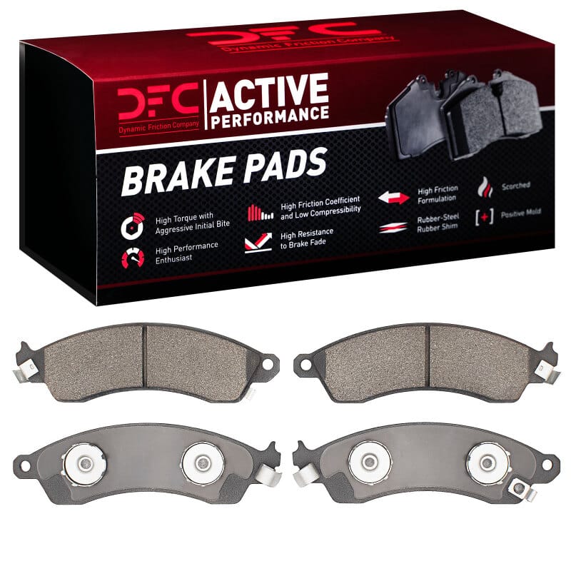 DFC — DFC 85-04 Chevrolet Corvette Front Active Performance Pads - Low Metallic
DFC Brake Pad Set