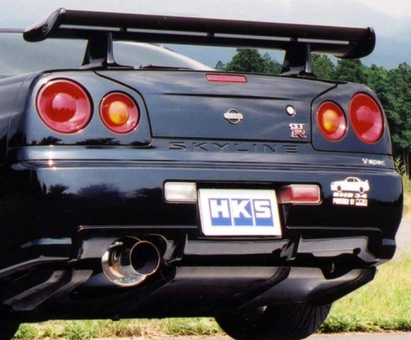 HKS — HKS SILENT Hi-POWER SKYLINE GT-R GF-BNR34