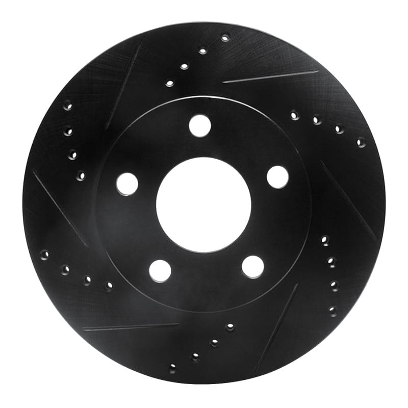 R1 Concepts — R1 97-05 Chevrolet Classic Front Left Drilled & Slotted Black Brake Rotor
R1 Brake Rotor Drill