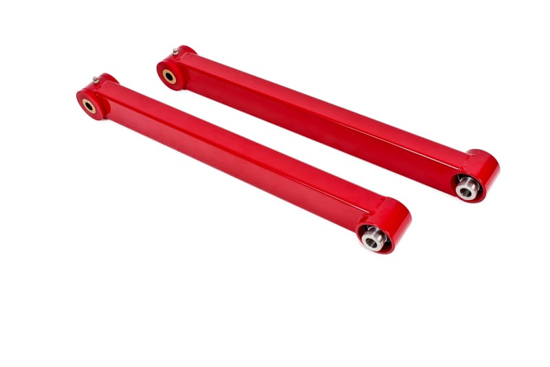 BMR Suspension — BMR Suspension 05-14 Ford Mustang S197 Non-Adjustable Polyurethane Spherical Bearing Combo- Red