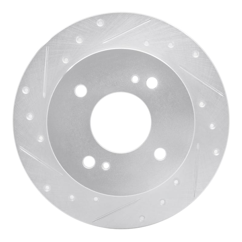 R1 Concepts — R1 1979-1981 Nissan Maxima Rear Left Drilled & Slotted Silver Brake Rotor
R1 Brake Rotor Drill