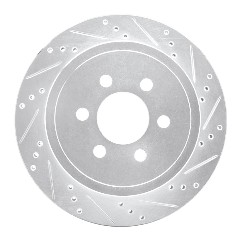 R1 Concepts — R1 03-03 Dodge Durango Rear Right Drilled & Slotted Silver Brake Rotor
R1 Brake Rotor Drill
