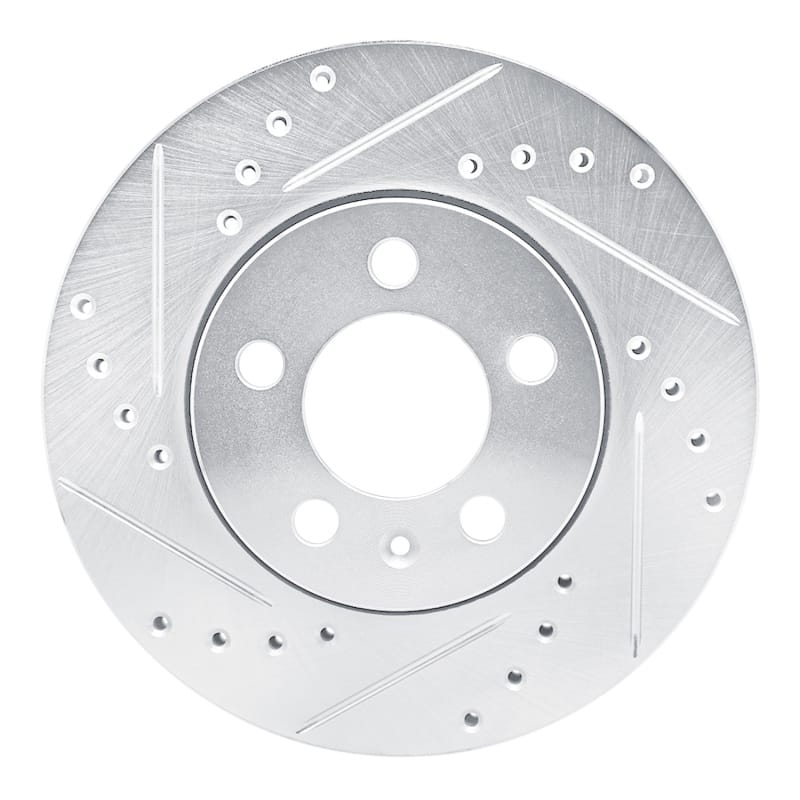 R1 Concepts — R1 03-18 Volkswagen Polo (Mexico) Front Left Drilled & Slotted Silver Brake Rotor
R1 Brake Rotor Drill