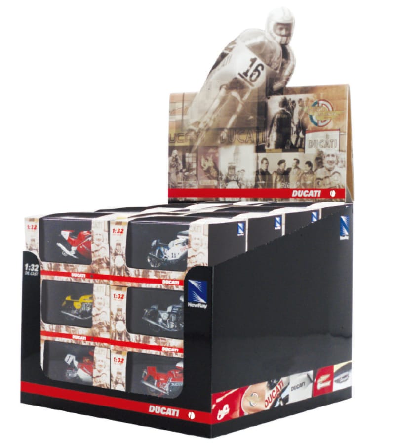 New Ray Toys — New Ray Tops Ducati Series Assortment/ Scale - 1:32