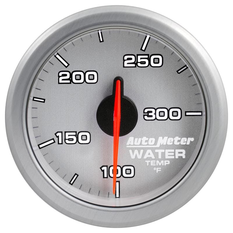 AutoMeter — Autometer Airdrive 2-1/6in Water Temperature Gauge 100-300 Degrees F - Silver
GA 2" WTMP ARDRV SLV