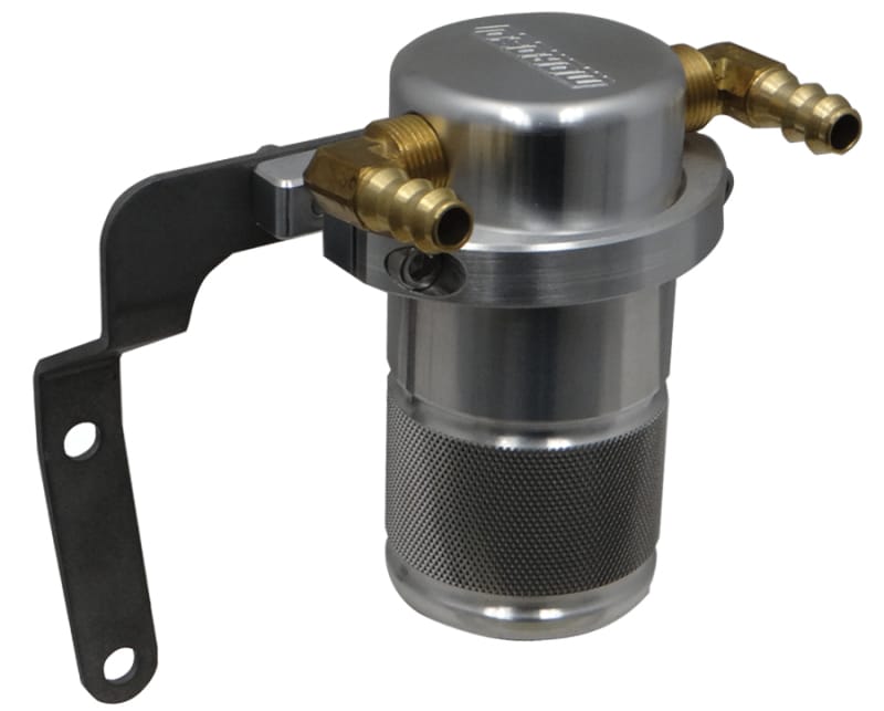 Moroso — Moroso 14-19 Chevrolet Corvette (Non ZO6) Air/Oil Separator Catch Can - Small Body - Billet Aluminum